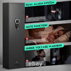 4-5 Gun Safe Rifle Safe Digital Gun Safe For Home Rifle And Shotguns With Drawer