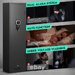 4-5 Gun Safe Rifle Safe Digital Gun Safe for Home Rifle and Shotguns with Drawer