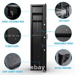 4-5 Rifle Gun Safe Digital Quick Access Long Gun Safe for Home Rifle and Shotgun