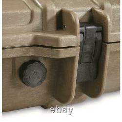 40 in. Tactical Hard Rifle Carry Case Scoped Gun Waterproof Storage Box WithWheels