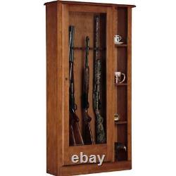 5.51 cu. Ft. 10 gun cabinet and curio