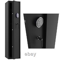 5 Gun Rifle Safe Security Storage Cabinet with Digital Keypad Lock Quick Access