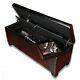 5-rifle Gun Safe Concealment Bench Classic Firearms Compartment Locking Storage