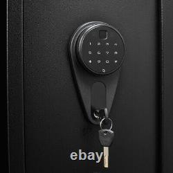 5 Rifle Gun Safe Security Storage Cabinet Biometric Fingerprint & Digital keypad