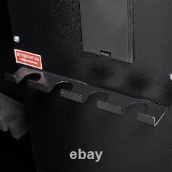 5 Rifle Gun Safe Security Storage Cabinet Biometric Fingerprint & Digital keypad
