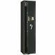 5 Rifle Gun Storage Safe Electronic Lock Cabinet Lockbox Case Fire Arm Steel