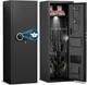 52'' Unassembled Gun Safe For Rifle And Pistols With Touchscreenalarm & Alarm