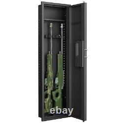 53 Hidden In Wall Gun Safe Quick Access Rifle Cabinets With Touch Screen Panel