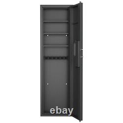 53 Hidden In Wall Gun Safe Quick Access Rifle Cabinets With Touch Screen Panel