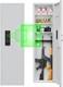 53 Hidden Wall Gun Safe, In-wall Rifles Adjustable Shelves Passwod/fingerprint