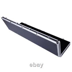 53 Portable Aluminum Rifle Gun Hard Case Locking Long Gun Handgun Storage Box