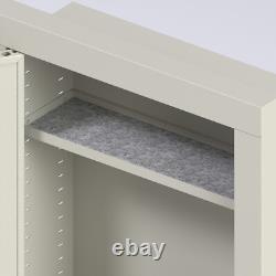 53 Wall Gun Safe Hidden Wall Storage Cabinet Quick Access Rifle Gun Safe m