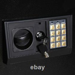 59 3-Directional Dual Lock Key/Keyless 5-Gun Steel Rifle Storage Cabinet Safe