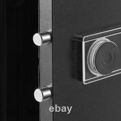 6-10 Rifles Gun Safe Rifle Safe with Lock & Digital Keypad Removable Shelf