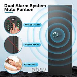 6-8 Gun Safe for Shotguns Large Unassembled Safe for Home Storage of Rifles