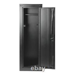 8 Gun Security Cabinet Stack Rifle Safe Storage Locker Shotgun Lock Firearm