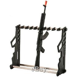 ADJUSTABLE RIFLE GUN DISPLAY STAND Hanger Mount Storage Organizer Holder Rack