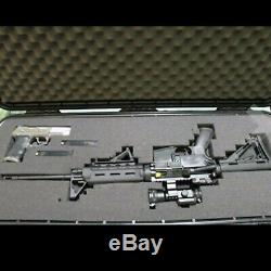 All Weather Gun Case Hard Shell Rifle Scope Storage Safe Box Waterproof Tactical