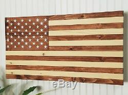 American Flag Concealment Compartment Cabinet Secret Hidden Gun Storage Case