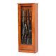 American Furniture Classics 10 Gun Key Locking Wooden Storage Cabinet (used)