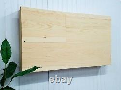 American USA Flag Unfinished Concealment Cabinet Secret Hidden Gun Rack Storage