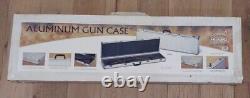 BRAND NEW! Plano Aluminum Gun Case 1448-00, rifle scope storage box