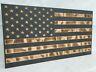Black And Burnt American Flag Gun Concealment Cabinet Ar Ak Hidden Storage Safe