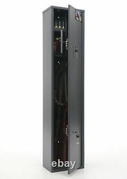 Buffalo 1320 Gun Rifle Shotgun Metal Security Cabinet Safe Storage Case Rack