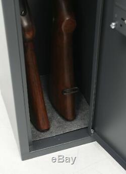 Buffalo 1325 Gun Rifle Shotgun Metal Security Cabinet Safe Storage Case Rack