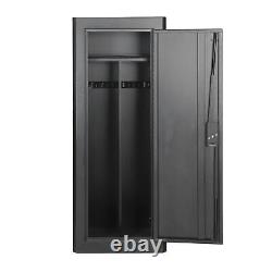 Cabinet Safe 18 Gun Lockable Storage Security Rifle Handgun Steel Organizer