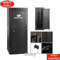 Cabinet Safe 18 Gun Lockable Storage Security Rifle Handgun Steel Organizer Home