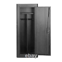 Cabinet Safe 18 Gun Lockable Storage Security Rifle Handgun Steel Organizer Home