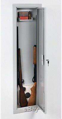 Cabinet Storage Wall Gun Safe Rifle Key Hidden Steel Vault Shotgun Stack-On Full