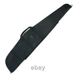 Canvas Leather Gun Slip Soft Case Padded Shotgun Bag Carry 52 Vintage Look