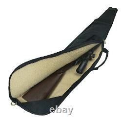 Canvas Leather Gun Slip Soft Case Padded Shotgun Bag Carry 52 Vintage Look