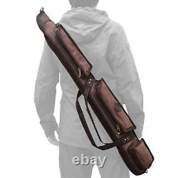 Canvas Rifle Shotgun Sling Case Soft Padded Scope Cover Gun Carry Bag Side Pouch