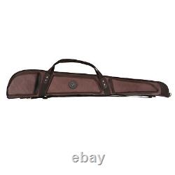 Canvas Rifle Shotgun Sling Case Soft Padded Scope Cover Gun Carry Bag Side Pouch