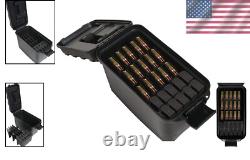 Compact Gun Magazine Storage Box Holds 10 Pistol &. 223/5.56 Magazines