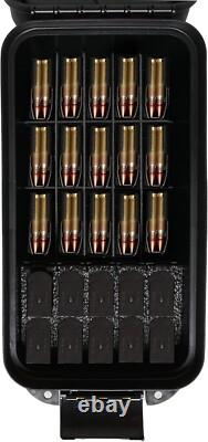 Compact Gun Magazine Storage Box Holds 10 Pistol &. 223/5.56 Magazines