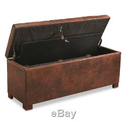 Concealment Gun Firearm SAFE CABINET STORAGE WOOD BENCH American Home Furniture