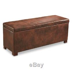 Concealment Gun Firearm SAFE CABINET STORAGE WOOD BENCH American Home Furniture