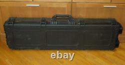 Condition-1 55 Long Rifle/Shotgun/Outdoor Storage Wheeled Case Black No Foam