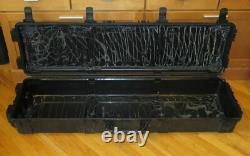 Condition-1 55 Long Rifle/Shotgun/Outdoor Storage Wheeled Case Black No Foam