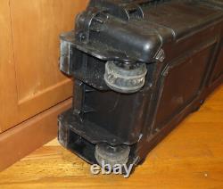 Condition-1 55 Long Rifle/Shotgun/Outdoor Storage Wheeled Case Black No Foam
