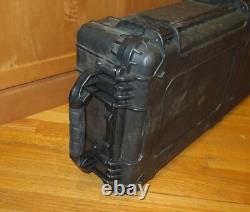 Condition-1 55 Long Rifle/Shotgun/Outdoor Storage Wheeled Case Black No Foam