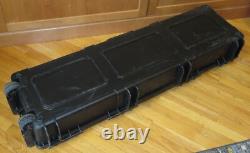 Condition-1 55 Long Rifle/Shotgun/Outdoor Storage Wheeled Case Black No Foam