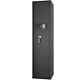 Costway Large Rifle Safe Quick Access 5-gun Storage Cabinet With Lock Box Black