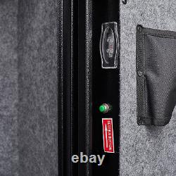 Digital Gun Rifle Safe Wide-Angle Opening and Closing 180° Gun Storage Cabinet