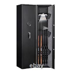 Digital Gun Safe 3-5 Rifle Gun Storage Long Gun Safes for Home Rifle and Pistols