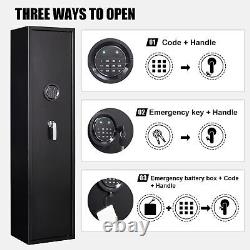 Digital Gun Safe 3-5 Rifle Gun Storage Long Gun Safes for Home Rifle and Pistols